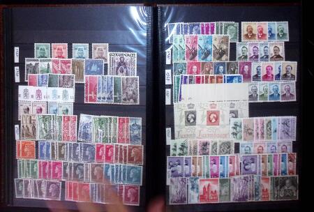 1849-2004 BENELUX selection in 11 stockbooks with strength