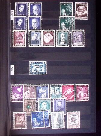1850-2004 Mint and used collection of Austria and associated