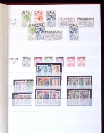 1858-2000 NORDICS: Mint and used selection in eight