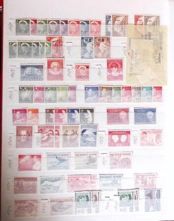 1858-2000 NORDICS: Mint and used selection in eight