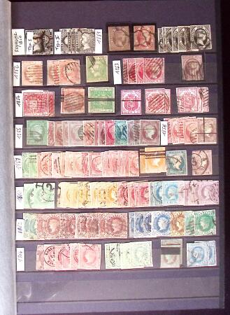 1850-2000, Selection of Spain in six stockbooks showing