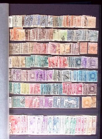 1850-2000, Selection of Spain in six stockbooks showing