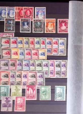 1850-2000, Selection of Spain in six stockbooks showing