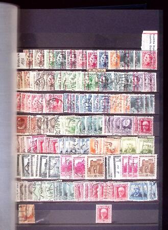 1850-2000, Selection of Spain in six stockbooks showing