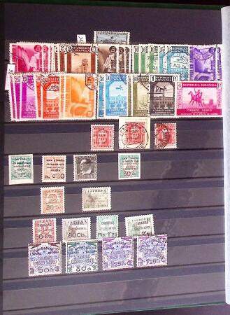 1850-2000, Selection of Spain in six stockbooks showing