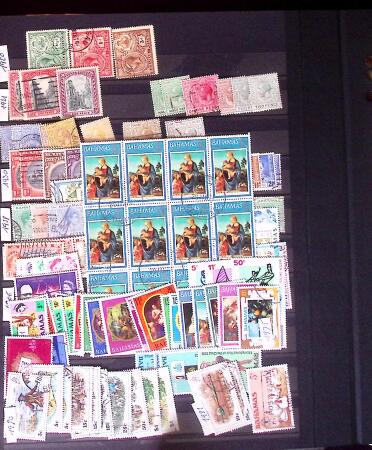 1855-1995 BRITISH EMPIRE selection on stockpages showing