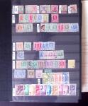 1855-1995 BRITISH EMPIRE selection on stockpages showing