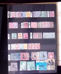 1855-1995 BRITISH EMPIRE selection on stockpages showing