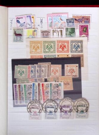 1860-1995, All World collection in 28 stockbooks plus