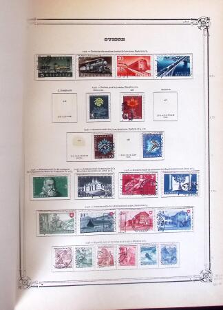 1850-1997, Selection of Switzerland in seven stockbooks
