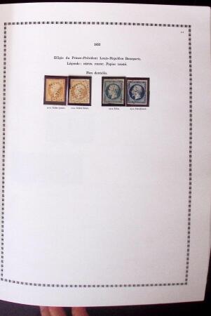 1860-2014, Collection de France en huit albums et classeurs,