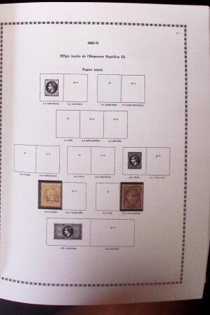 1860-2014, Collection de France en huit albums et classeurs,