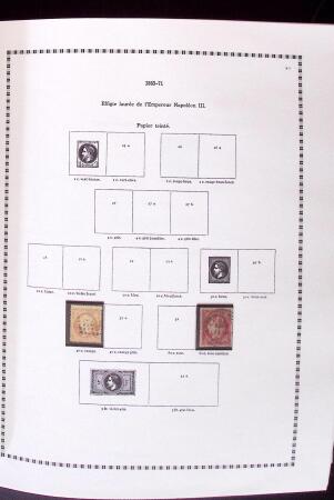 1860-2014, Collection de France en huit albums et classeurs,