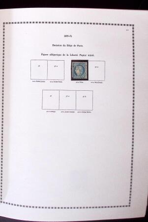1860-2014, Collection de France en huit albums et classeurs,