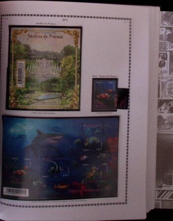 1860-2014, Collection de France en huit albums et classeurs,