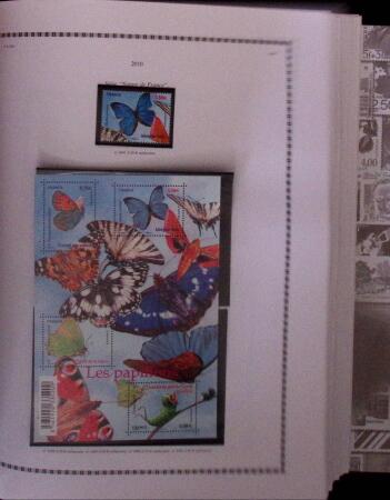 1860-2014, Collection de France en huit albums et classeurs,