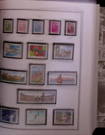 1860-2014, Collection de France en huit albums et classeurs,