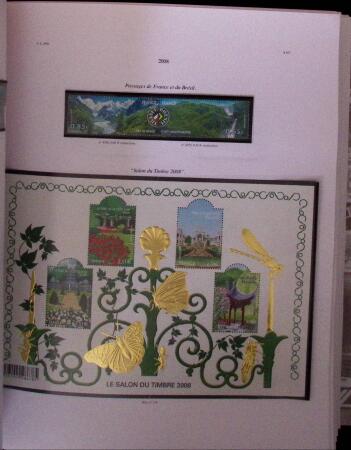 1860-2014, Collection de France en huit albums et classeurs,