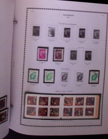 1860-2014, Collection de France en huit albums et classeurs,