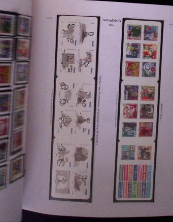 1860-2014, Collection de France en huit albums et classeurs,
