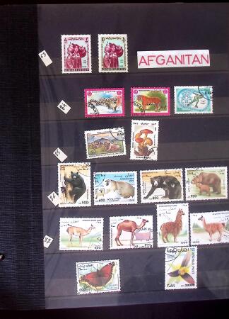 1880-1990, Small lot of foreign in 4 large stockbooks,