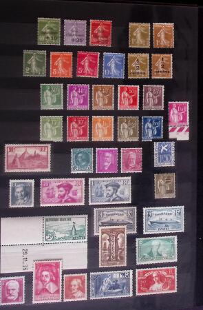 1900-95, Belle collection de France en neuf classeurs,