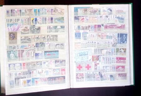 1849-2001 All-world collection in stockbooks