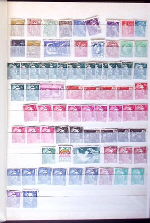 1849-2001 All-world collection in stockbooks