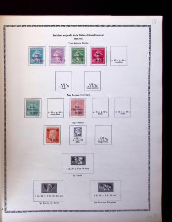 1849-2001 All-world collection in stockbooks