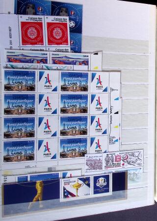 1900-2000, Collection de France et des Dom-Tom en sept