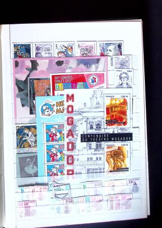 1900-2000, Collection de France et des Dom-Tom en sept