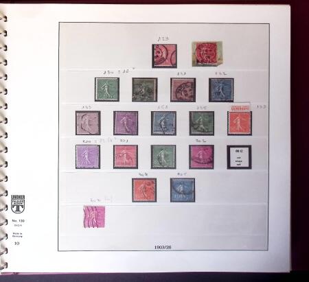 1900-2005, Collection de France principalement neuve