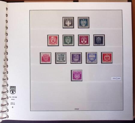 1900-2005, Collection de France principalement neuve