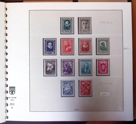 1900-2005, Collection de France principalement neuve
