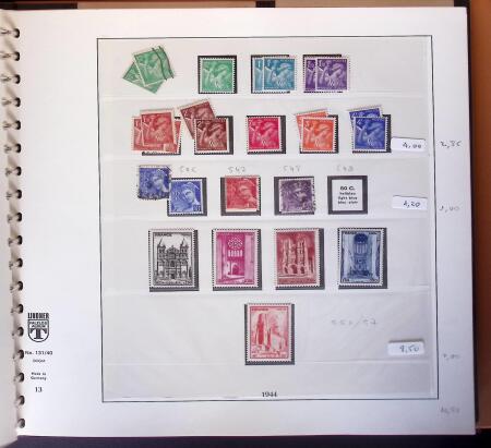 1900-2005, Collection de France principalement neuve
