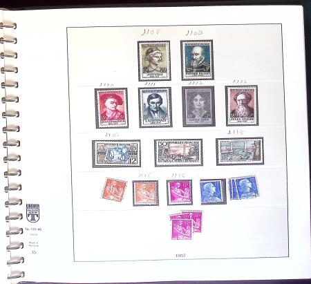 1900-2005, Collection de France principalement neuve