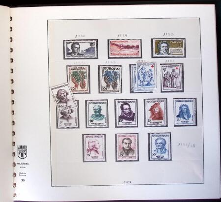 1900-2005, Collection de France principalement neuve