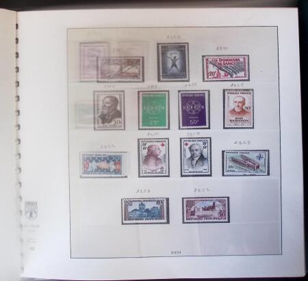 1900-2005, Collection de France principalement neuve