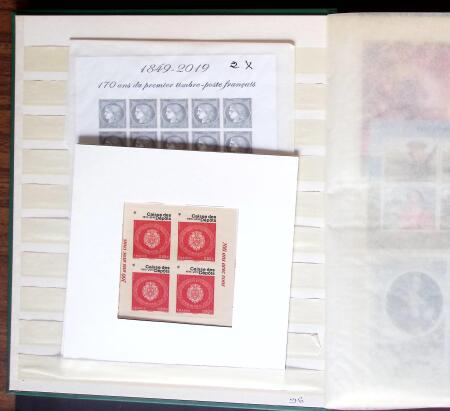 1900-2005, Collection de France principalement neuve