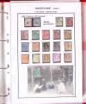 1886-1970, Collection d'Indochine en cinq classeurs