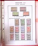 1886-1970, Collection d'Indochine en cinq classeurs