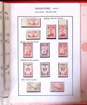 1886-1970, Collection d'Indochine en cinq classeurs
