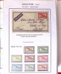1886-1970, Collection d'Indochine en cinq classeurs