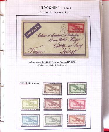 1886-1970, Collection d'Indochine en cinq classeurs