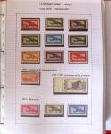 1886-1970, Collection d'Indochine en cinq classeurs