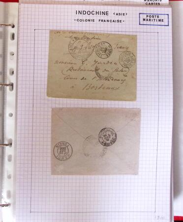 1886-1970, Collection d'Indochine en cinq classeurs