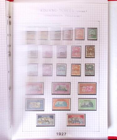 1886-1970, Collection d'Indochine en cinq classeurs