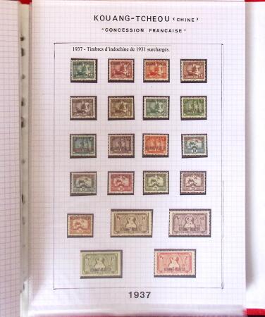 1886-1970, Collection d'Indochine en cinq classeurs