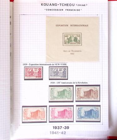 1886-1970, Collection d'Indochine en cinq classeurs