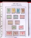 1886-1970, Collection d'Indochine en cinq classeurs